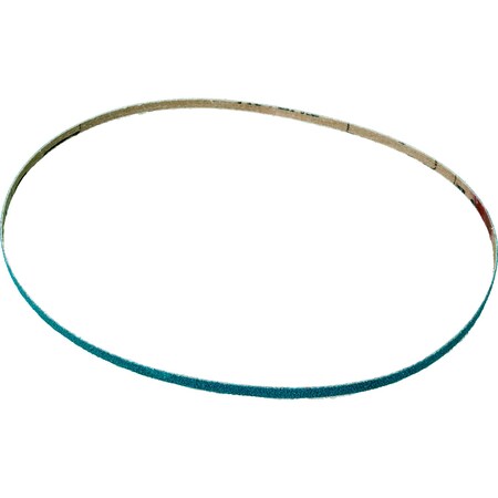 Pferd Coated Belt, Zirc, 1/4"x24", 80 Grit, 1/4" W, 24" L, Coated, Zirconia Alumina, 80 Grit 49700